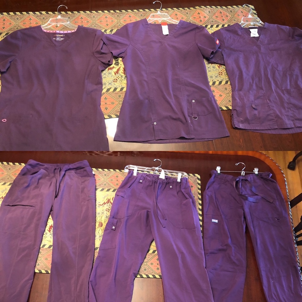 Eggplant/Purple scrubs
